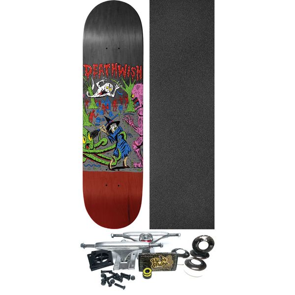 Deathwish Skateboards Yuri Facchini Full Heat Skateboard Deck - 8.5" x 32" - Complete Skateboard Bundle